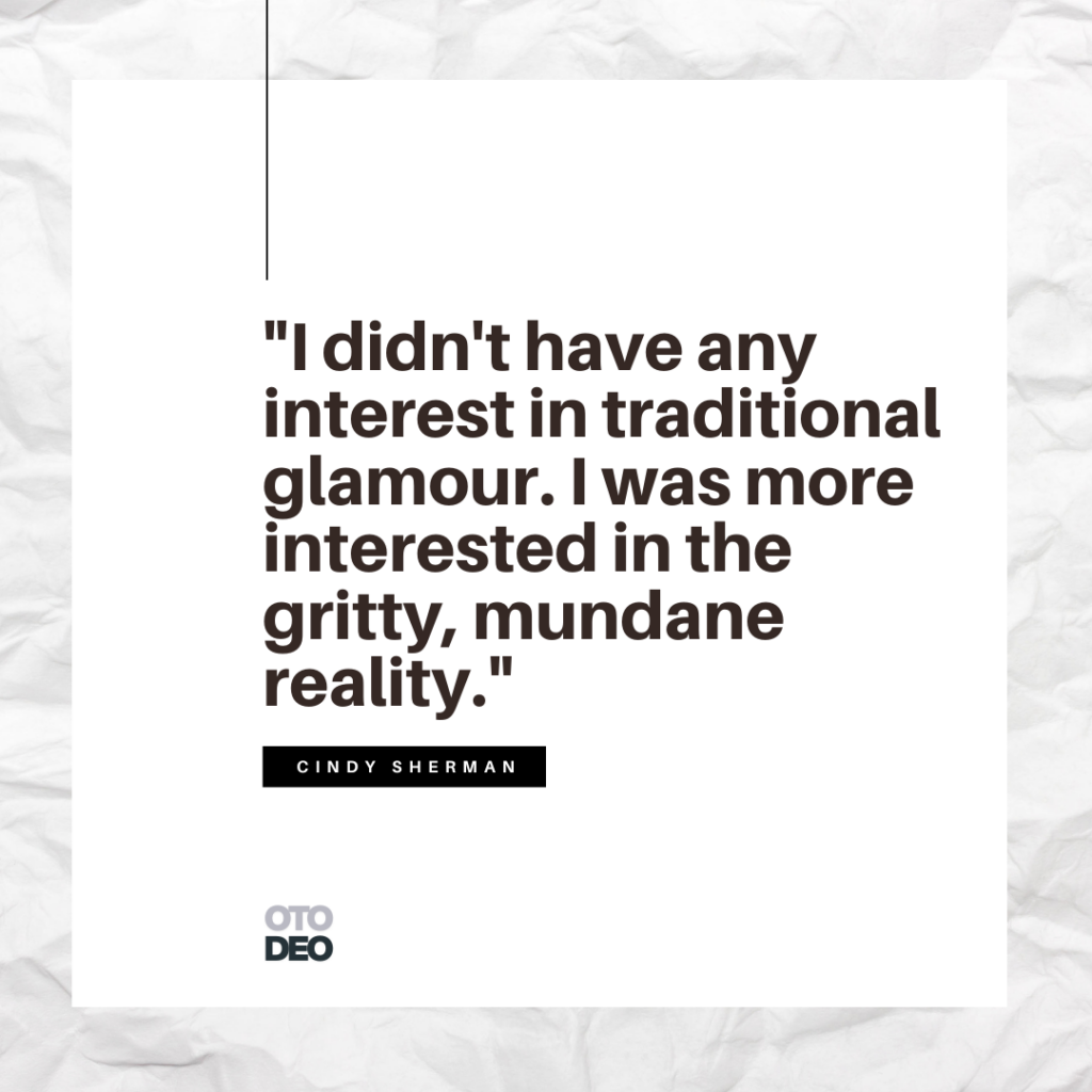cindy sherman photography quote