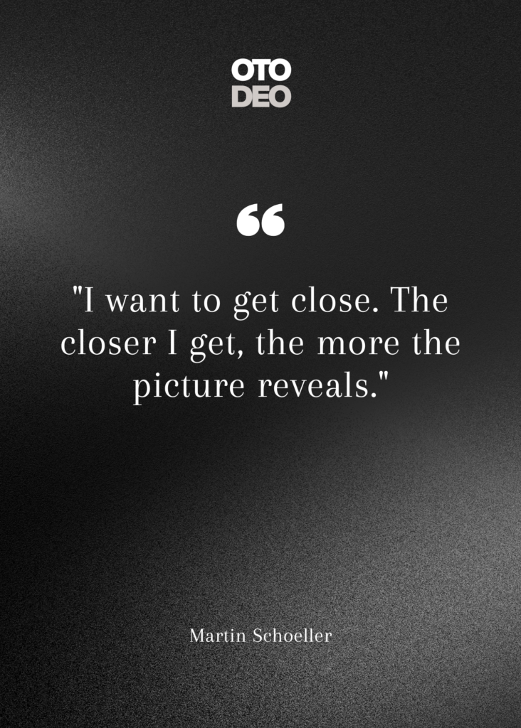 Martin Schoeller photography quote