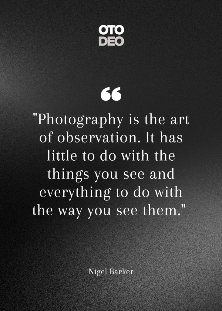 nigel barker quote of the dat for photographers
